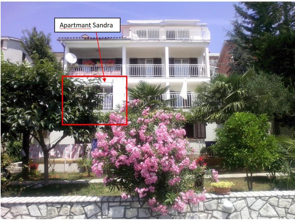 Apartment Sandra ราบัซ ภายนอก รูปภาพ